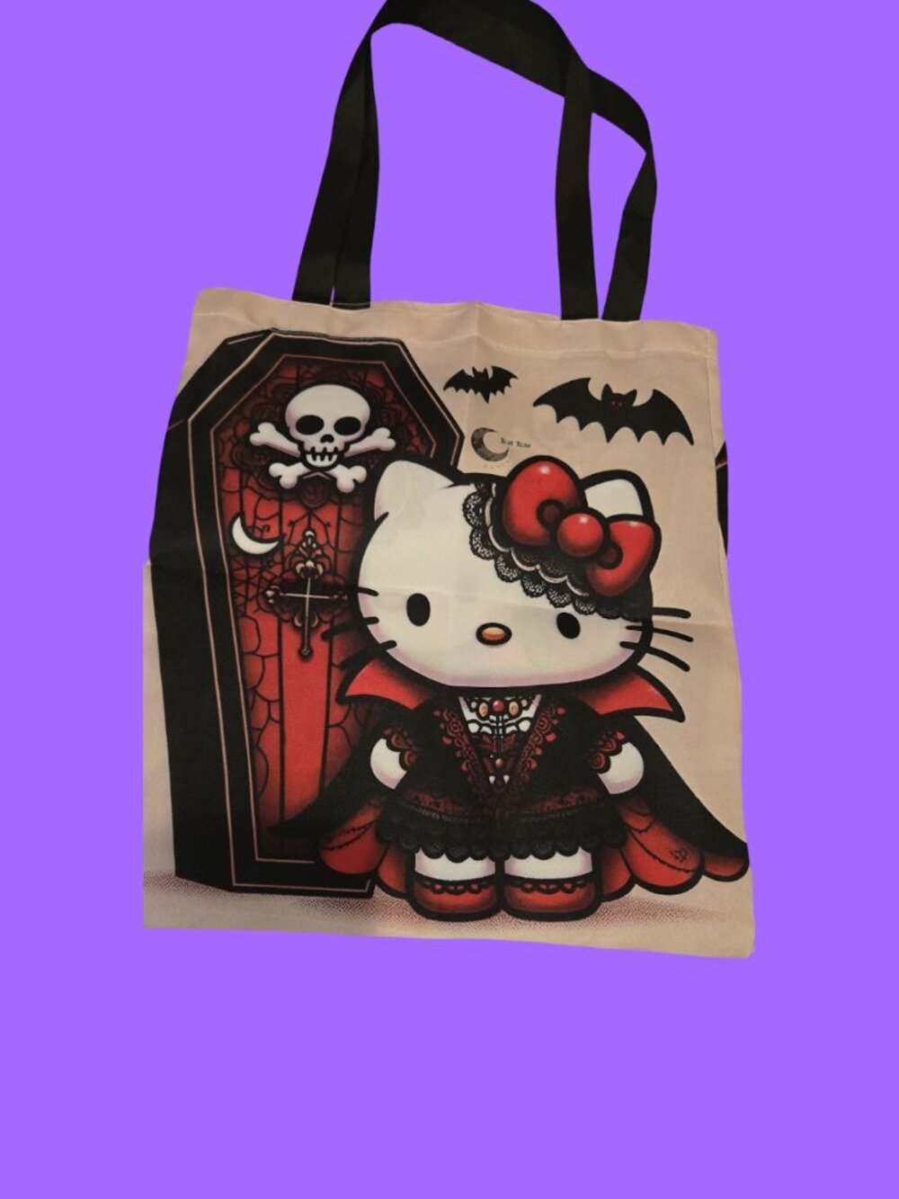 HELLO KITTY HALLOWEEN TRICK OR TREAT BAG/CARRY ALL